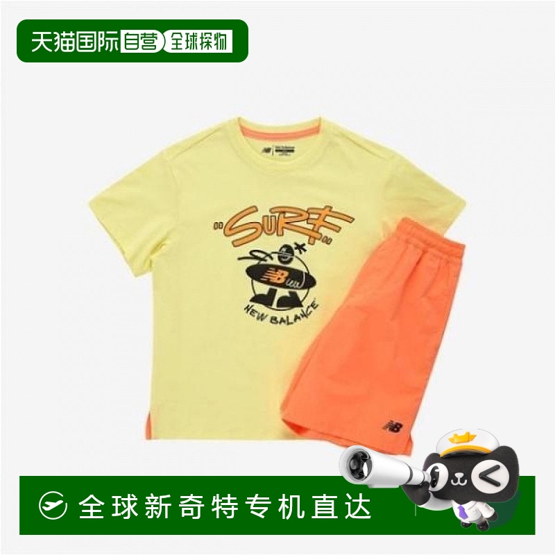 1h可退 韩国直邮newbalance  T恤