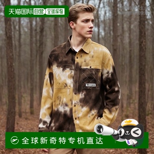 MG2DFMW320A 1小时内可退 韩国直邮MAHAGRID 灯芯绒染色衬衫 棕色