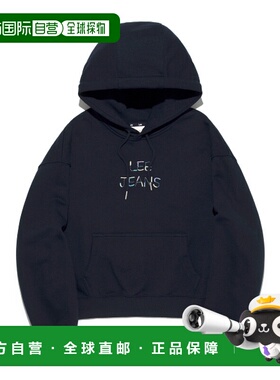 韩国直邮LEE正品美式复古新品女款卫衣LE2503HD60NA帽衫连帽衫