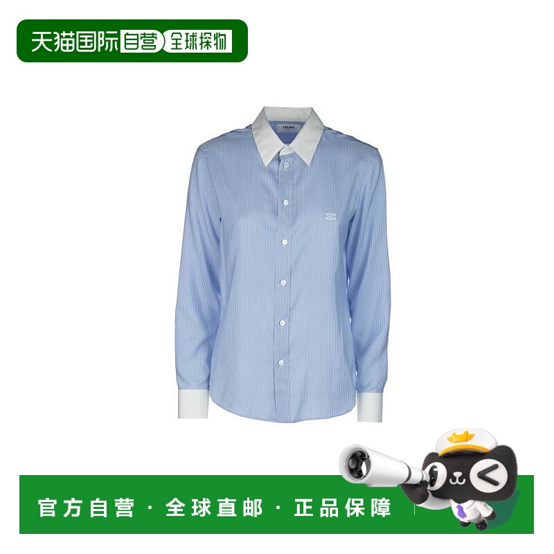 韩国直邮Celine 衬衫 2C10A124Z07SF BLEU CRAIE DOM