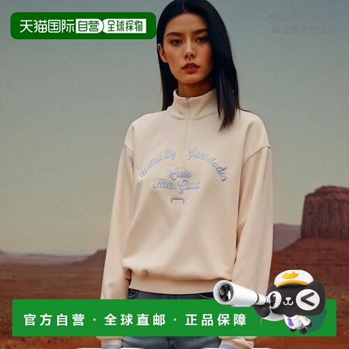 韩国直邮goalstudio  T恤上衣拉链高档舒适时尚百搭 简约高级感