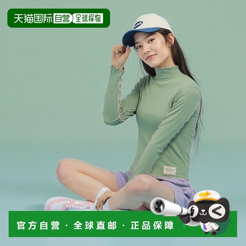 韩国直邮COVERNAT WOMAN 女士女装T恤CO2403LT70SG半高领