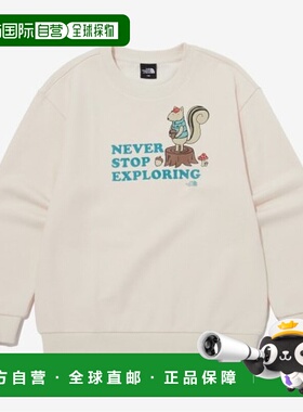 韩国直邮THE NORTH FACE KIDS儿童童装绒衫NM5MP51SCRB北面卫衣