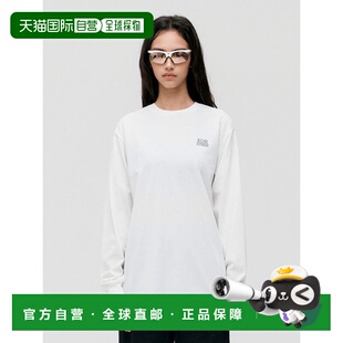 韩国直邮GOALSTUDIO 基本款多层长袖T恤-白色