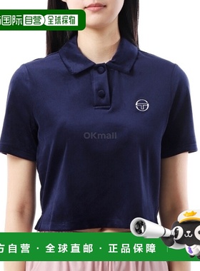 韩国直邮Sergio Tacchini ADELE POLO (STS25W51052-海蓝色) 短袖