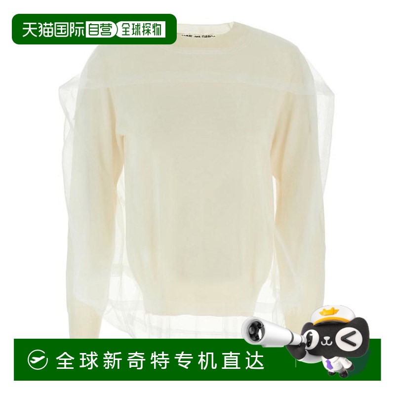 韩国直邮COMME DES GARCONS25SS毛衣女GOB0191WHITE