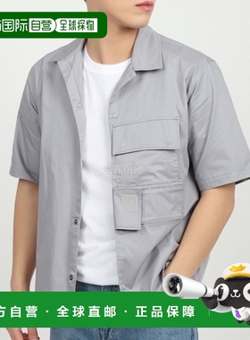 韩国直邮CP COMPANY 16CLSH024A 短袖华达呢衬衫 男士夏季上衣