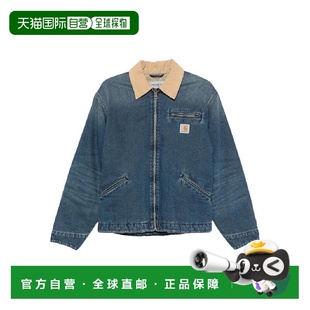 WIP 撞色立领牛仔夹克 卡尔哈特 I03 韩国直邮CARHARTT