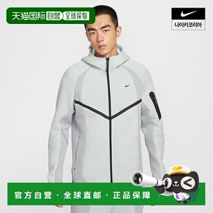 韩国直邮NIKE [官方]耐克 Tech 全拉链羊毛 Windrunner 男士夹克
