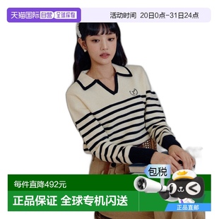 日常设计师女款 韩国直邮rolarola少女甜美可爱清新法式 毛衣301845