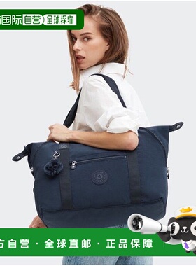 韩国直邮kipling 波士顿包 ART M KOCBR01-BLBL