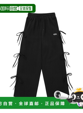 韩国直邮GOTTER GALLERY 公用运动裤 24FABT04BK SYMBOL KNOT WID