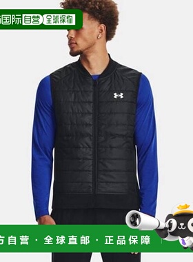 韩国直邮UNDER ARMOUR 1380870-001 黑色男士 UA Launch 运动隔热