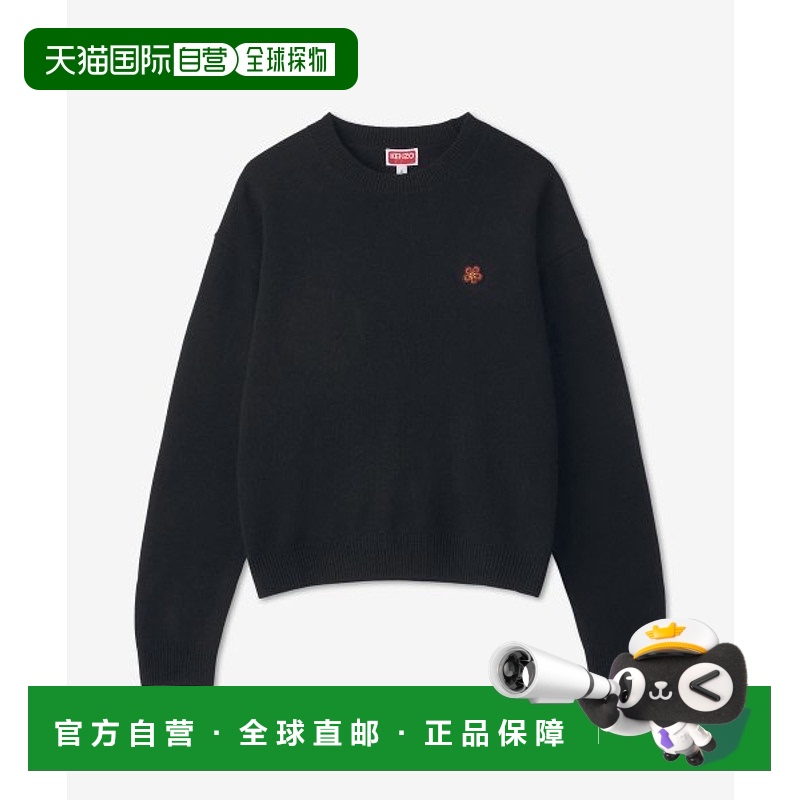 韩国直邮KENZO 针织FC62PU3423LC99BOKE FLOWER BACK LOGO KNIT女