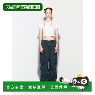 CALIE WASH 女士女装 CA24CPT004GR PARACHUTE 休闲裤 韩国直邮ASIF