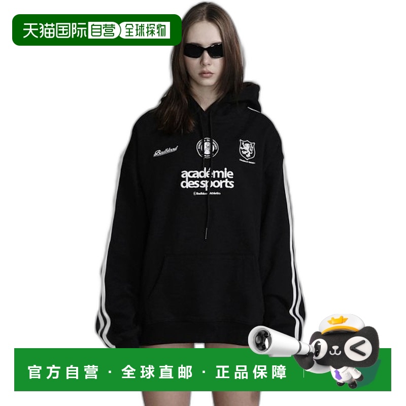 韩国直邮BADBLOOD 正品连帽衫at-hde22-044百搭潮牌 高级感正品
