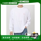 DTC0200 时尚 TCB 短袖 韩国直邮DANTON 白色混纺面料 男士 圆领T恤