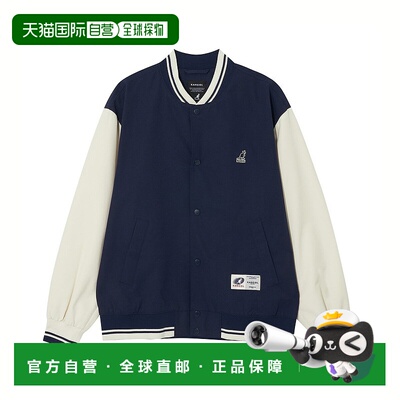 韩国直邮kangol Retrocore 校队毛衣 8169 深蓝色 (KRECJP81690)