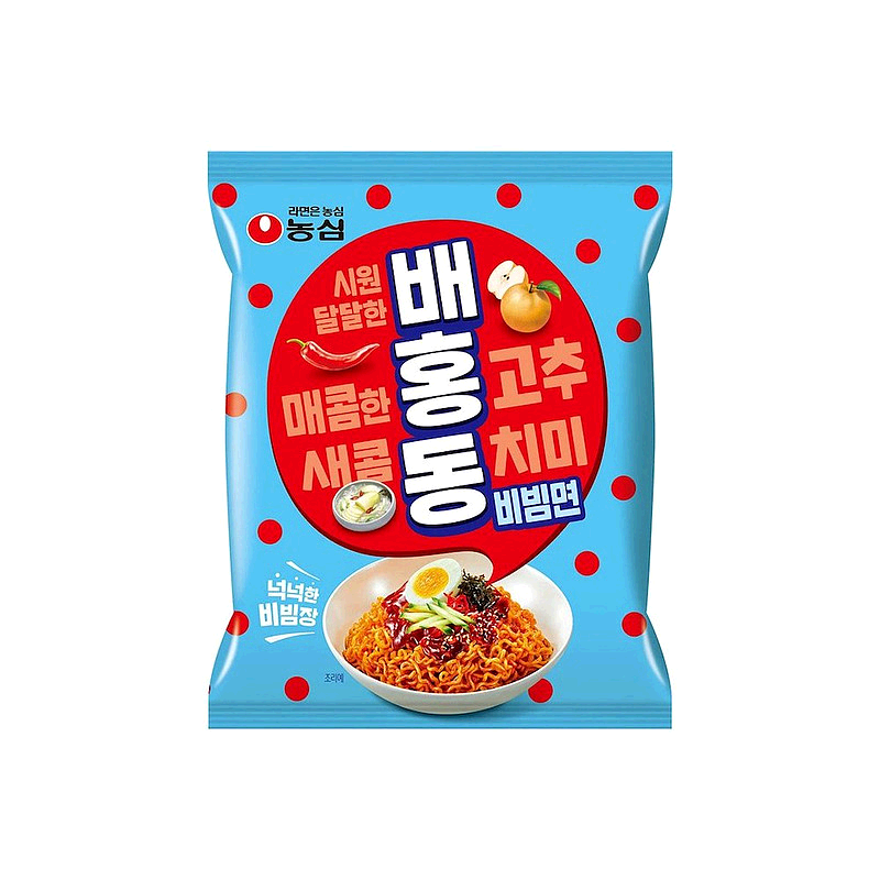 韩国直邮农心进口甜辣拌面酸甜凉拌凉面拌冷面酸辣泡面拉面20袋