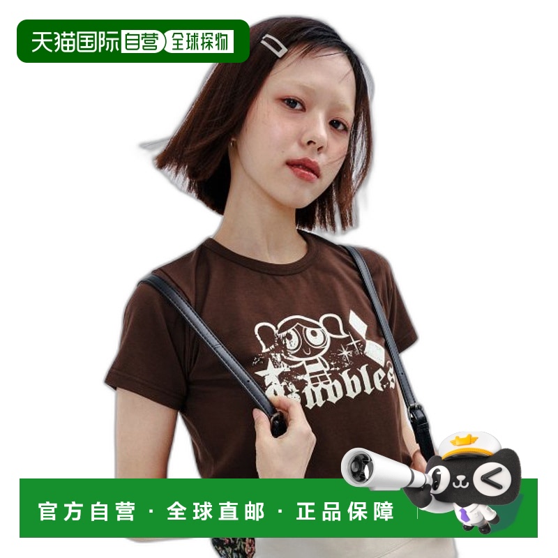 韩国直邮NASTY FANCY CLUB街头辣妹潮牌酷帅休闲时尚新款T恤F23PG