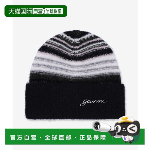 韩国直邮GANNI 女士帽子A6306099FW24潮流穿搭时尚休闲高级感正品