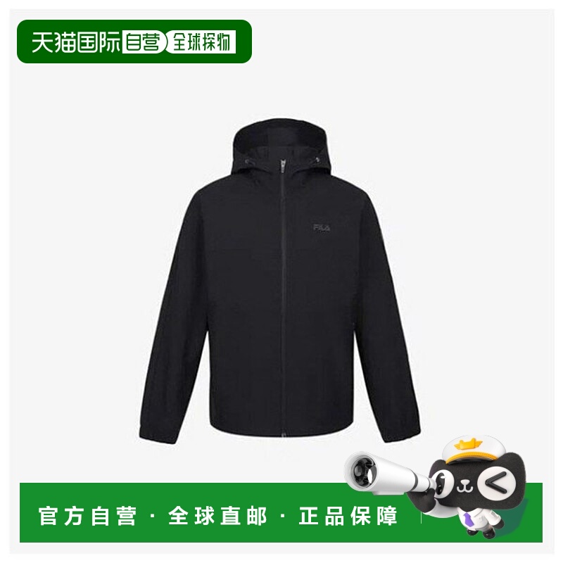 韩国直邮FILA M Wheels Windbreaker KQC fs2JKG3201U-BLK 弹力梭