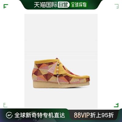 韩国直邮CLARKS 女士休闲皮鞋WALLABEE BOOT WOMENS 26166092 CLA-