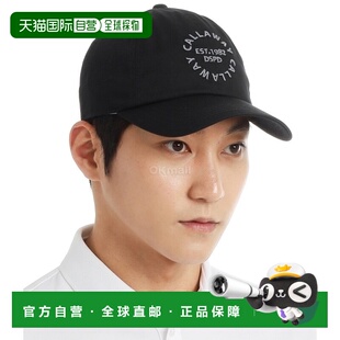 韩国直邮Callaway 帽子 (C24291103-黑色) 腰带/帽子鸭舌帽高尔夫