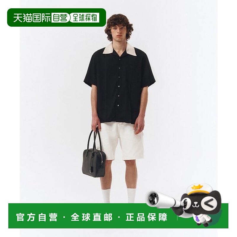 韩国直邮Dunst2023秋冬新品中性风经典男士T恤UDSH3B321BK羊毛