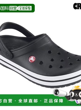 韩国直邮crocs Crocs Crocband Clogs 男式女式拖鞋凉鞋 黑色 110
