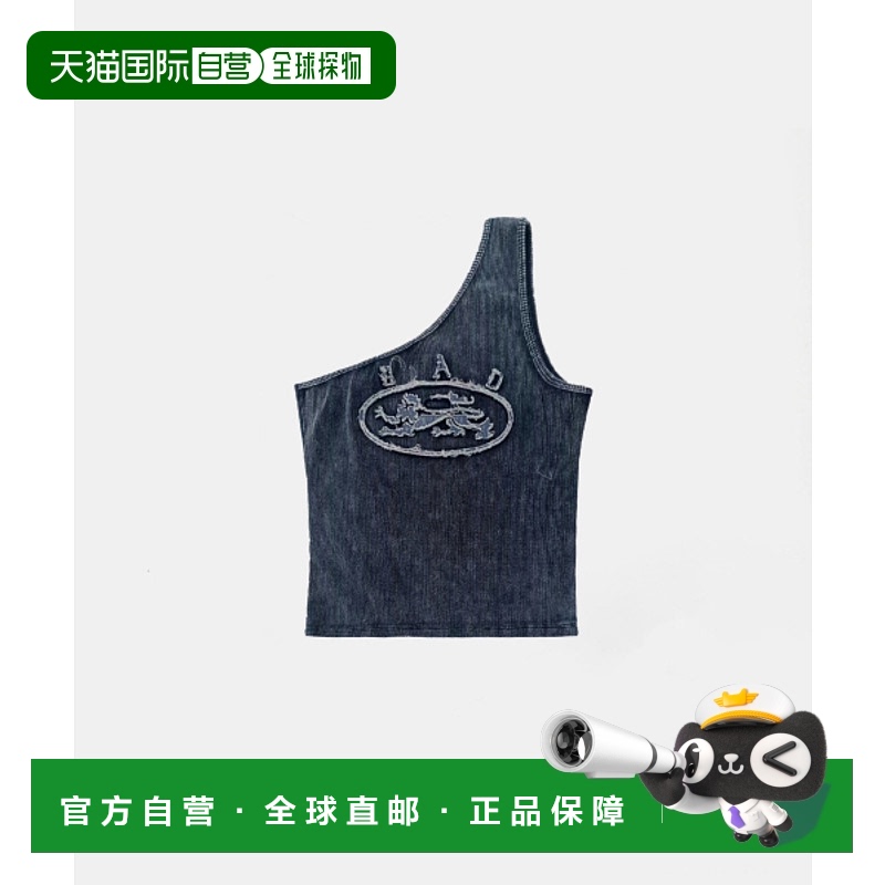 韩国直邮BADBLOOD 女士吊带衫w-tnk25-041 Ryan Patch One Shoulde