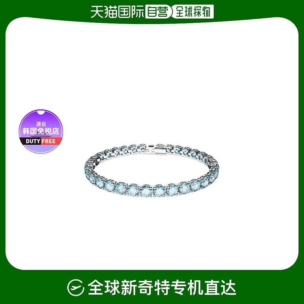 【韩国直邮】SWAROVSKI施华洛世奇蓝钻简约时尚手链 M水晶饰品-封面