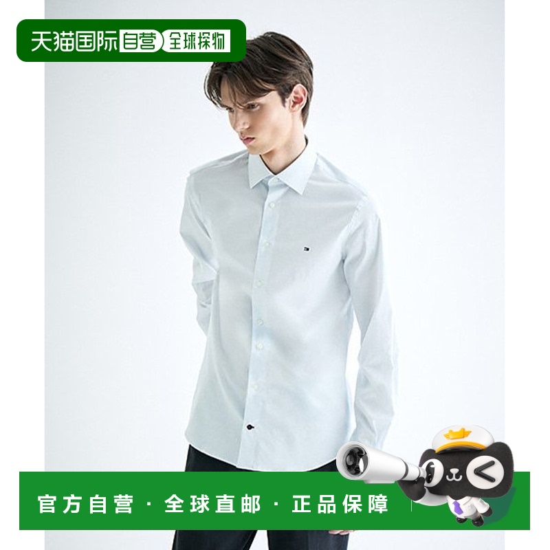 韩国直邮TOMMY HILFIGER 男士男衬衫T12E1WSH170MT10GY
