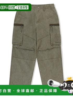 韩国直邮MAHAGRID 男士男装休闲裤MG2FSMD121AKH WASHED UTILITY