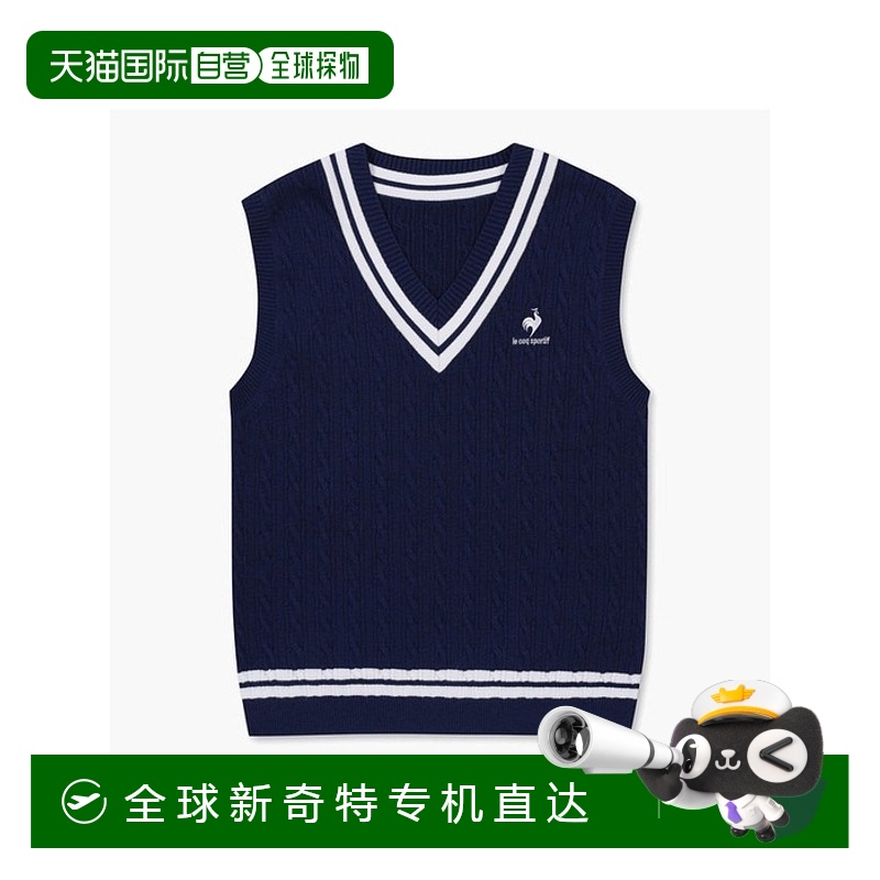 韩国直邮Le coq sportif 乐卡克法国公鸡24年新款休闲针织马甲305