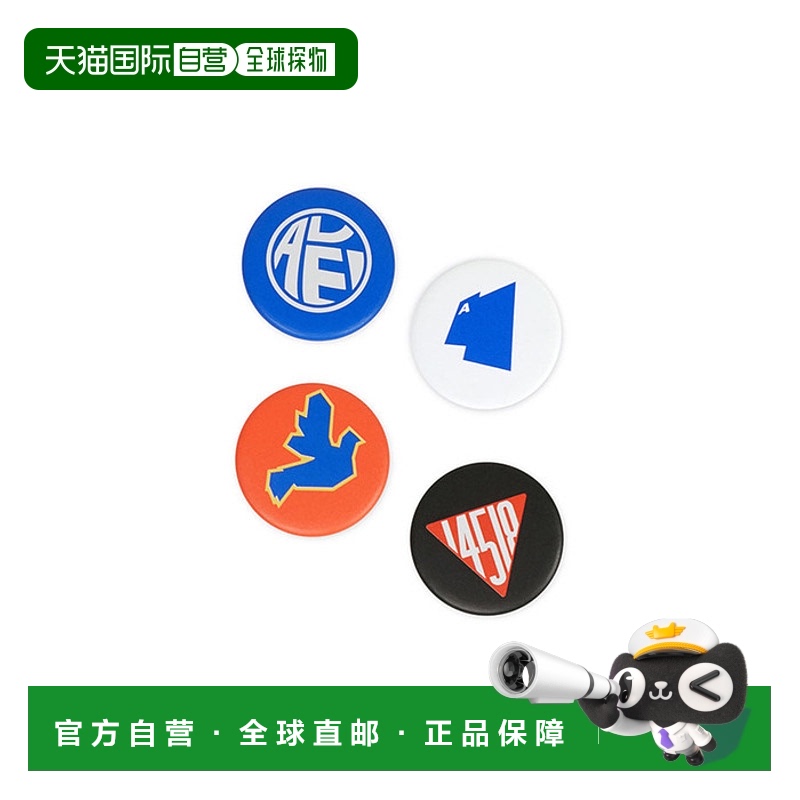 韩国直邮ADER ERROR 公用胸针Symbol pin badge set 01 Multi 306