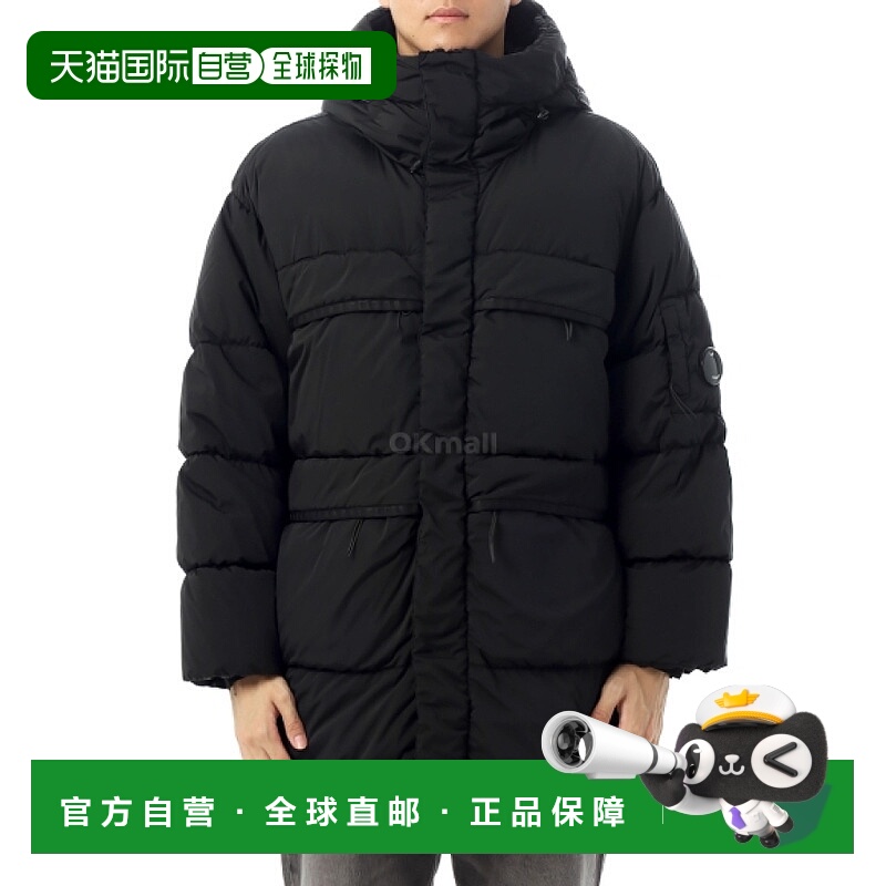 韩国直邮CP COMPANY Nycra-R 长款连帽羽绒服 (19CMOW240A 005864