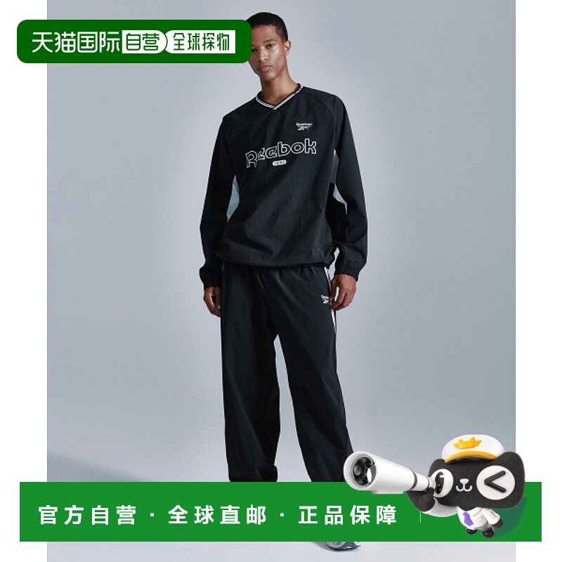 韩国直邮REEBOK 男士运动长裤REPA4FN10BK外穿显瘦潮流穿搭正品