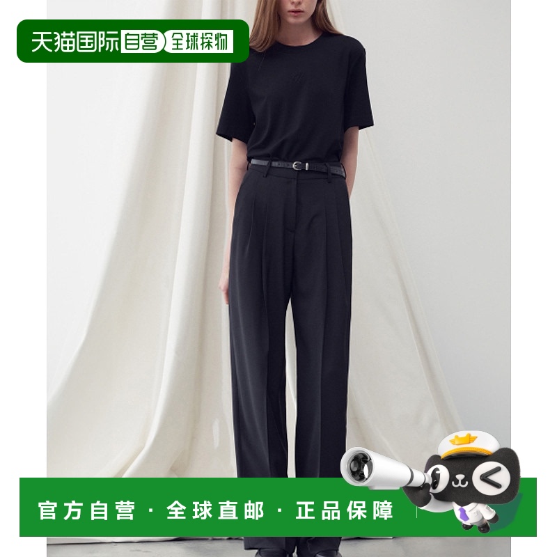 韩国直邮RE RHEE 女士女装休闲裤RQ2SLO023-0 TAPERED STRAIGHT LE