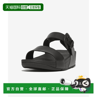 Covered Lulu Buckle Leather Stra 韩国直邮FITFLOP Back 女士凉鞋