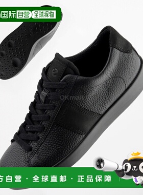 韩国直邮ecco爱步STREET LITE真皮板鞋男四季款纯色212823-51052