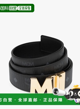 韩国直邮MCM 女士皮带MXBAAVI04BK腰带