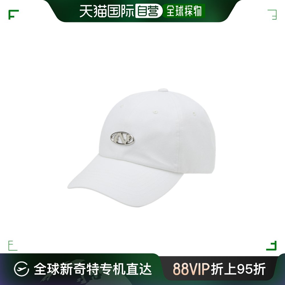韩国直邮NERDY帽子[NERDY] 23FW CIRCLE商标球帽白色