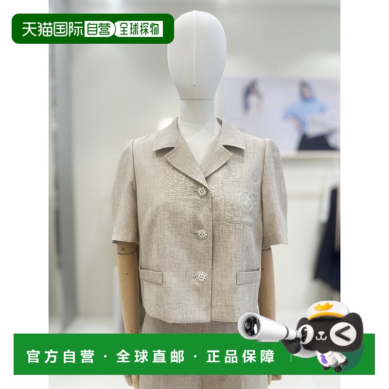 韩国直邮JJ JIGOTT [釜山店] [JJGOTT] 刺绣口袋领剪裁夹克 GR5A0