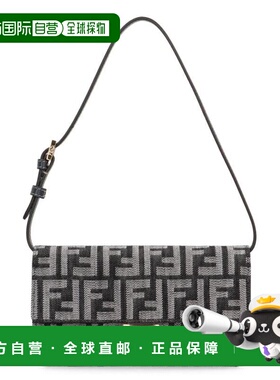 韩国直邮Fendi 斜挎包 8M0498AUT4F1UJ5 蓝色手提包单肩包