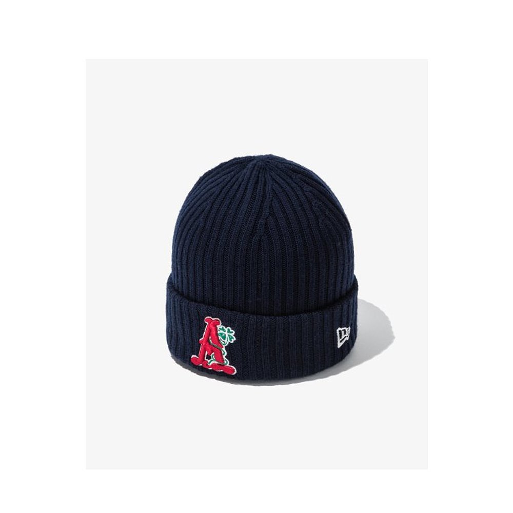韩国直邮NEW ERA 公用帽子BASIC CUFF BEANIE AECA NAVY 13943910