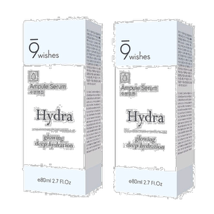 韩国直邮9wishes娜薇丝椰子水紧致精华80ml*2瓶积雪草补水安正品