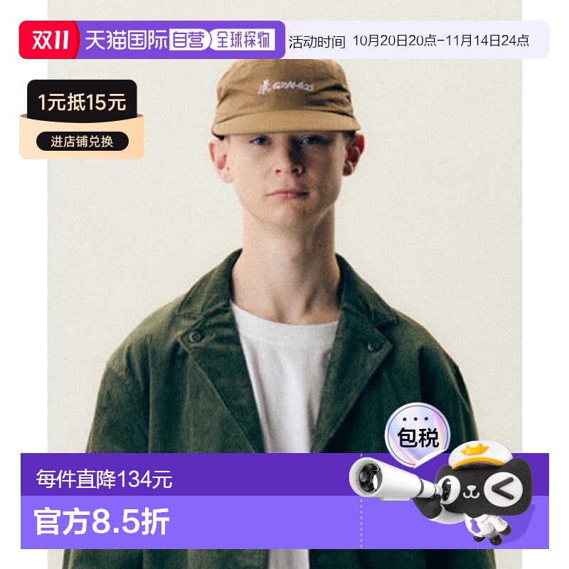 韩国直邮GRAMICCI潮牌秋冬新款山系户外运动百搭帽子1823593