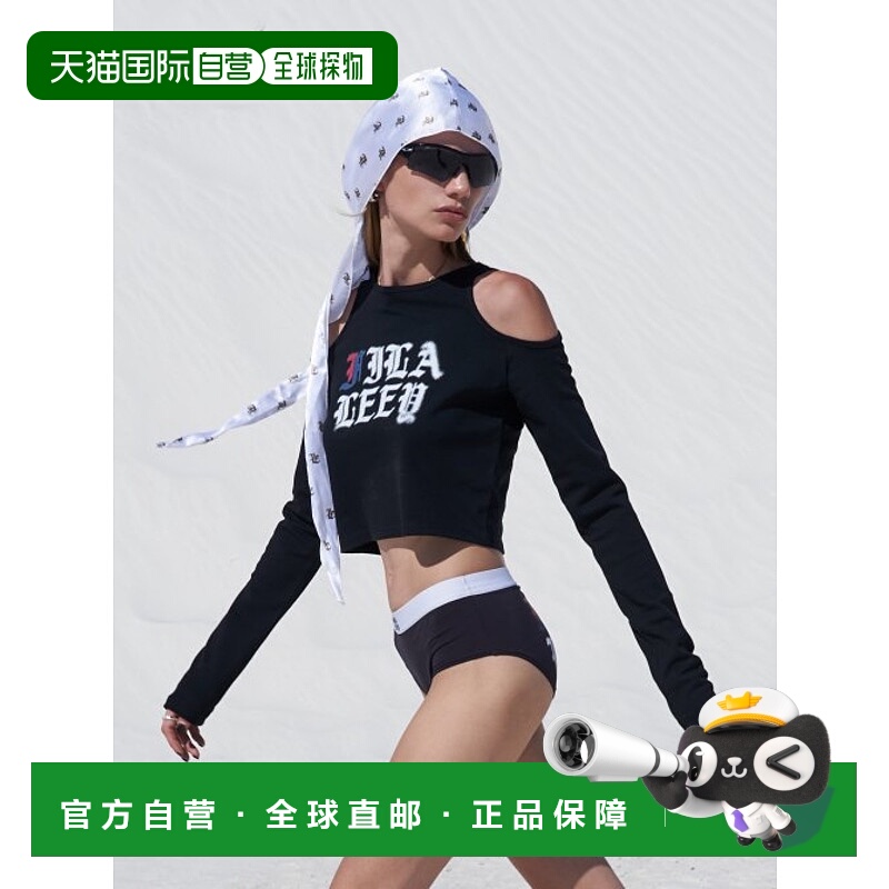 韩国直邮FILA UNDERWEAR 女士女装T恤1170FI4RLG1780FBLK