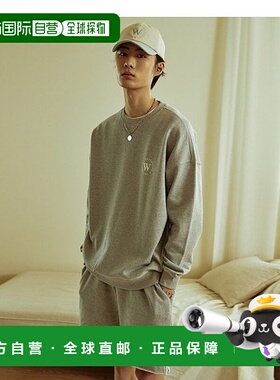 韩国直邮WAIKEI韩国小众设计师狗狗图案时尚日常卫衣YK21STTS02